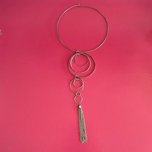 Mixed Metal Statement Necklace